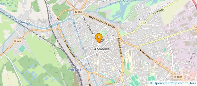 localisation de l'entreprise MONSIEUR PHILIPPE VANMAIRIS à ABBEVILLE