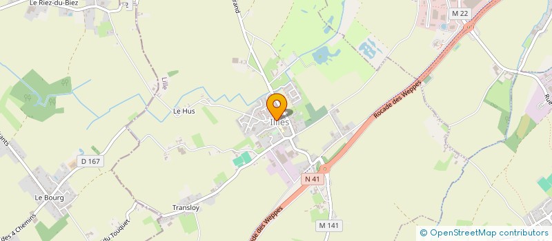 localisation de l'entreprise MONSIEUR PHILIPPE VANPEENE  ILLIES