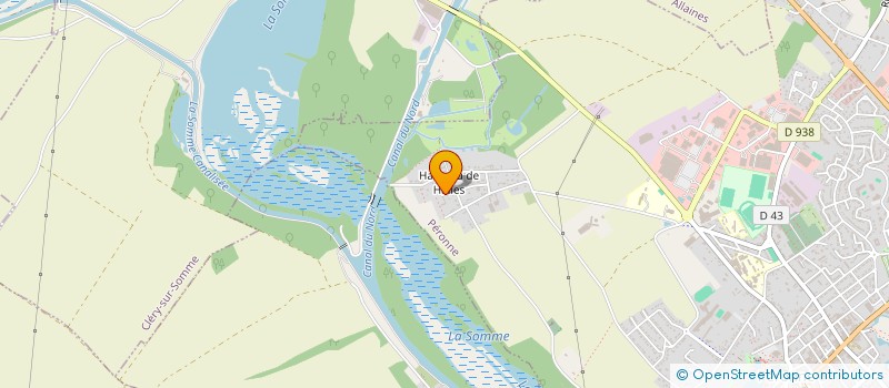 localisation de l'entreprise MONSIEUR PHILIPPE VARLET  PERONNE