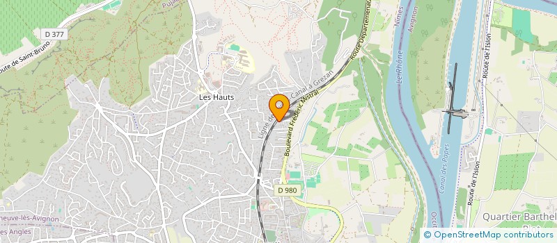 localisation de l'entreprise MONSIEUR PHILIPPE VARNET à VILLENEUVE-LES-AVIGNON