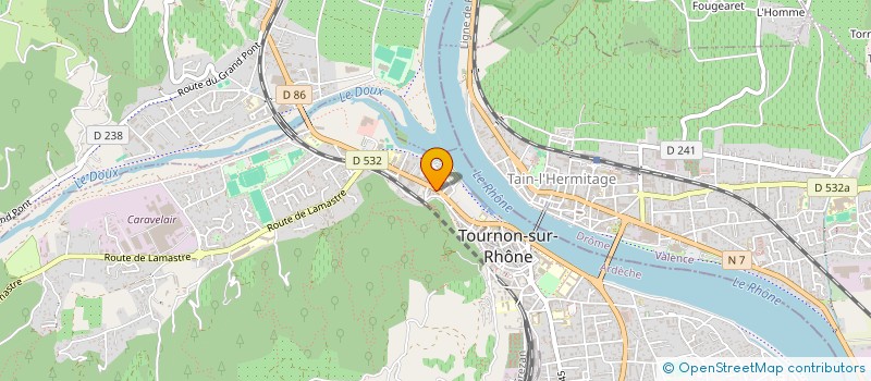 localisation de l'entreprise MONSIEUR PHILIPPE VASQUEZ à TOURNON-SUR-RHONE