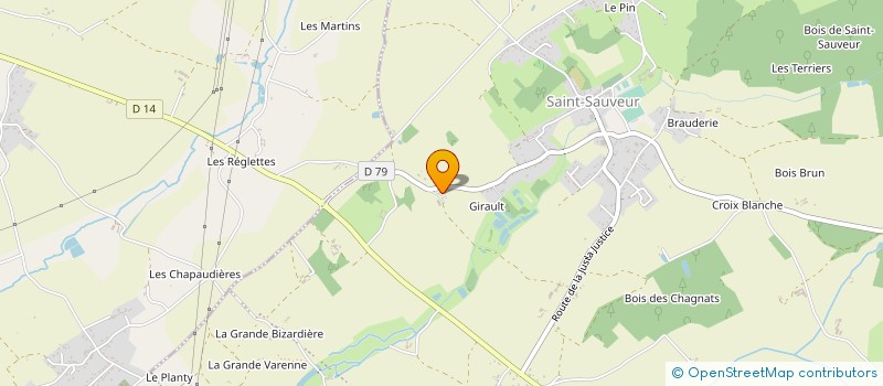 localisation de l'entreprise MONSIEUR PHILIPPE VAUCELLE à SENILLE-SAINT-SAUVEUR