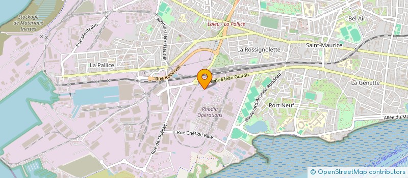 localisation de l'entreprise MONSIEUR PHILIPPE VAULET à LA ROCHELLE
