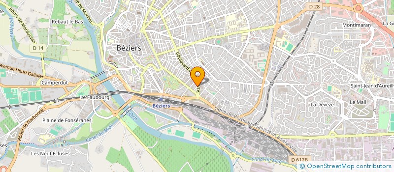 localisation de l'entreprise MONSIEUR PHILIPPE VAZQUEZ à BEZIERS