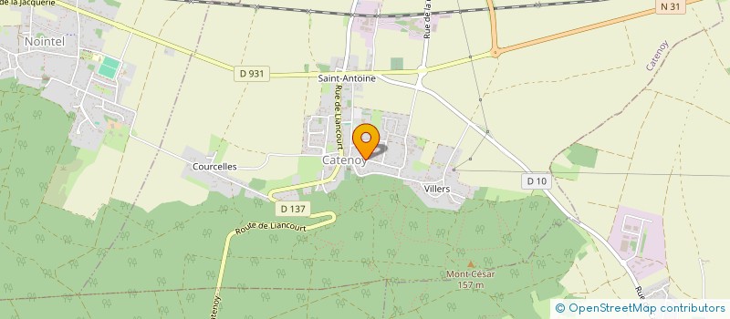 localisation de l'entreprise MONSIEUR PHILIPPE VENACHE  CATENOY