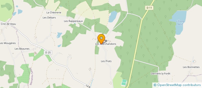 localisation de l'entreprise MONSIEUR PHILIPPE VENDRAMINI  MENETOU-SALON