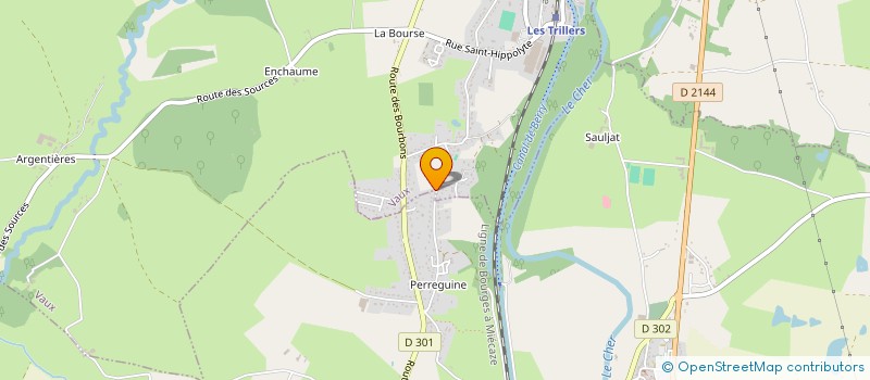 localisation de l'entreprise MONSIEUR PHILIPPE VENUAT à SAINT-VICTOR
