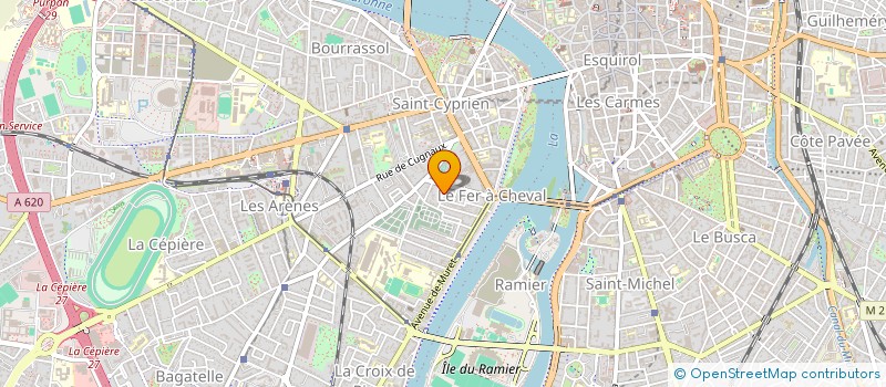 localisation de l'entreprise MONSIEUR PHILIPPE VENZAL à TOULOUSE