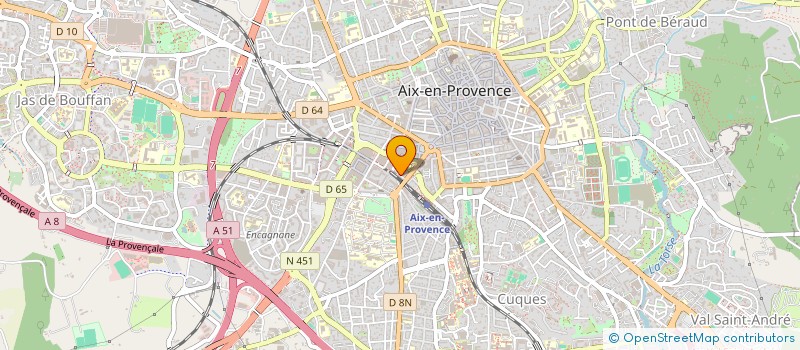 localisation de l'entreprise MONSIEUR PHILIPPE VENZAL à AIX-EN-PROVENCE