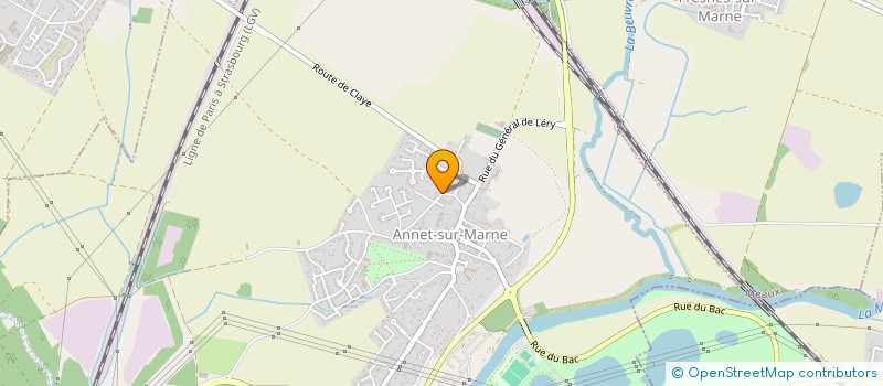 localisation de l'entreprise MONSIEUR PHILIPPE VERBRUGGHE  ANNET-SUR-MARNE