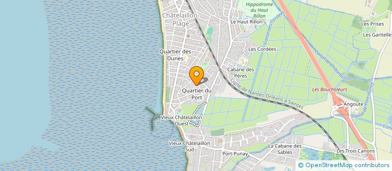 localisation de l'entreprise MONSIEUR PHILIPPE VERDAY  GUEGON