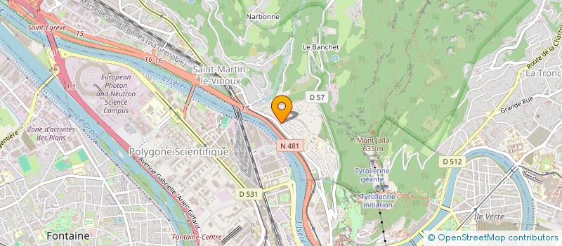 localisation de l'entreprise MONSIEUR PHILIPPE VERDOL  SAINT-MARTIN-LE-VINOUX