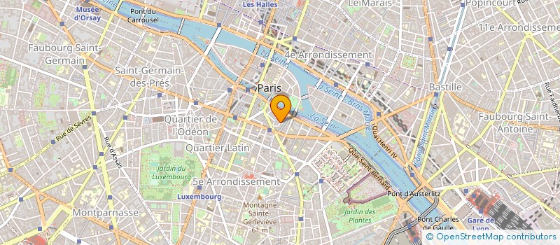 localisation de l'entreprise MONSIEUR PHILIPPE VERGAIN à PARIS
