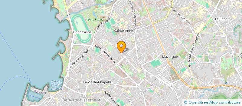 localisation de l'entreprise MONSIEUR PHILIPPE VERGIN à MARSEILLE