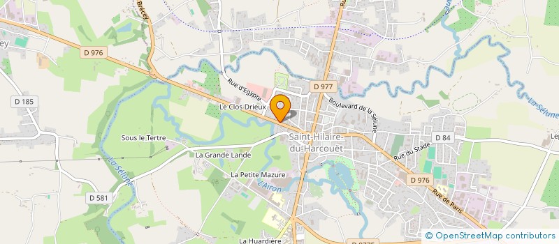 localisation de l'entreprise MONSIEUR PHILIPPE VERGNE  SAINT-HILAIRE-DU-HARCOUET