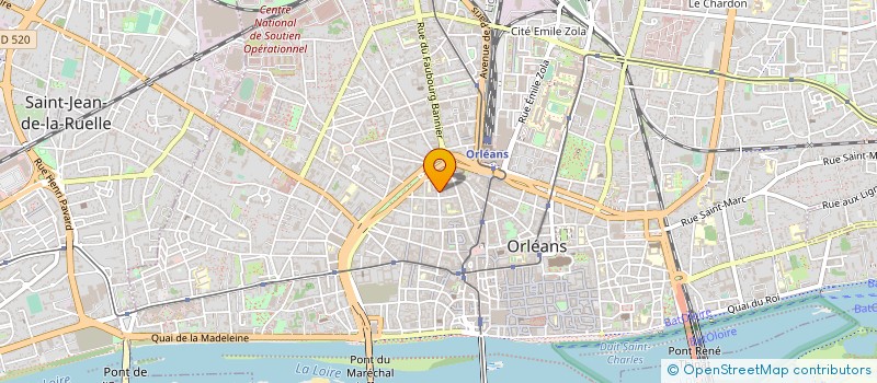 localisation de l'entreprise MONSIEUR PHILIPPE VERGNET à ORLEANS
