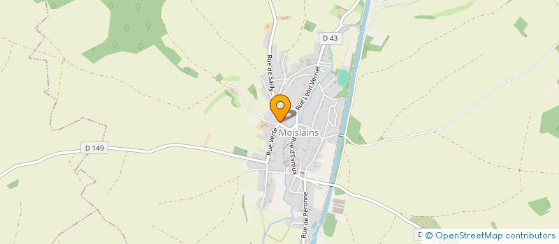 localisation de l'entreprise MONSIEUR PHILIPPE VERMERSCH  MOISLAINS
