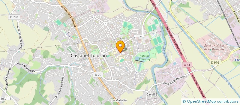 localisation de l'entreprise MONSIEUR PHILIPPE VERMOND à CASTANET-TOLOSAN