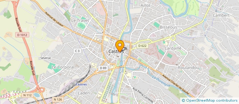 localisation de l'entreprise MONSIEUR PHILIPPE VERNAY à CASTRES