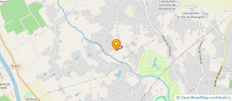 localisation de l'entreprise MONSIEUR PHILIPPE VERNET  MONTAUBAN