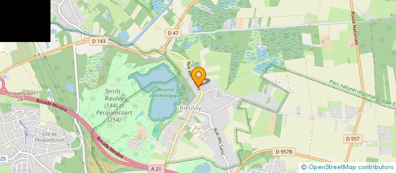 localisation de l'entreprise MONSIEUR PHILIPPE VERRIEZ  RIEULAY