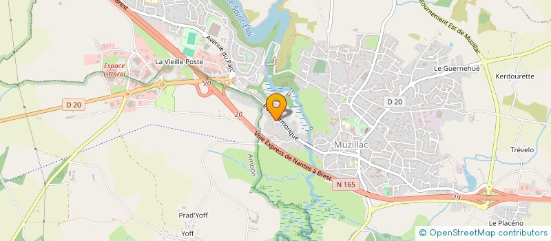 localisation de l'entreprise MONSIEUR PHILIPPE VERSCHELDE  MUZILLAC