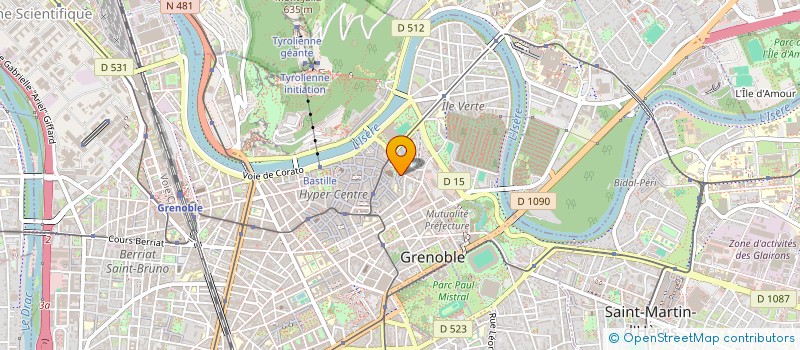 localisation de l'entreprise MONSIEUR PHILIPPE VEYRUNES à GRENOBLE