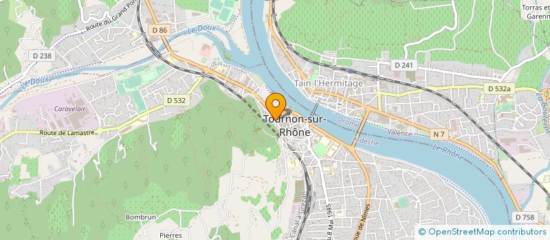 localisation de l'entreprise MONSIEUR PHILIPPE VIAL à TOURNON-SUR-RHONE