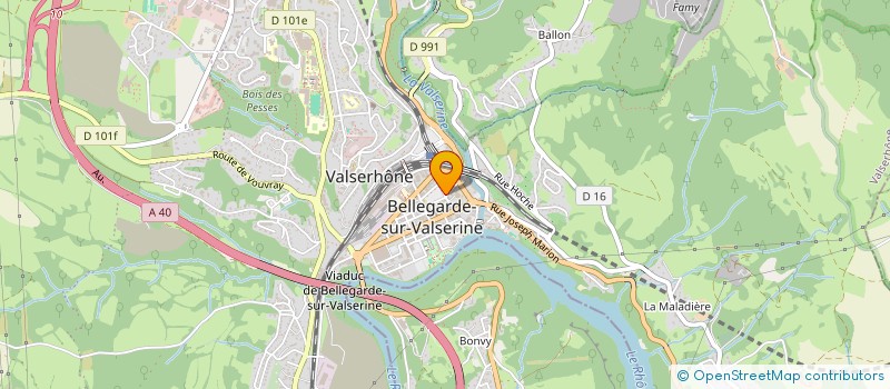 localisation de l'entreprise MONSIEUR PHILIPPE VIALARD à VALSERHONE