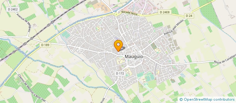 localisation de l'entreprise MONSIEUR PHILIPPE VIALLEFONT  MAUGUIO