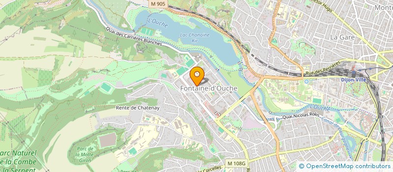 localisation de l'entreprise MONSIEUR PHILIPPE VICTOR à DIJON