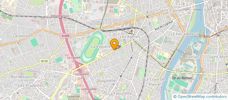 localisation de l'entreprise MONSIEUR PHILIPPE VIDAL à TOULOUSE