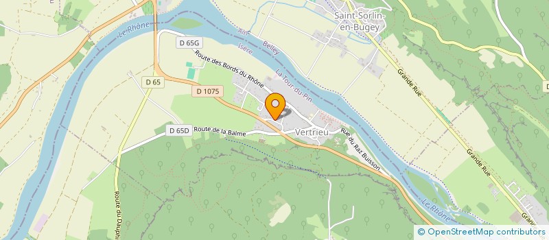 localisation de l'entreprise MONSIEUR PHILIPPE VIDAL  VERTRIEU