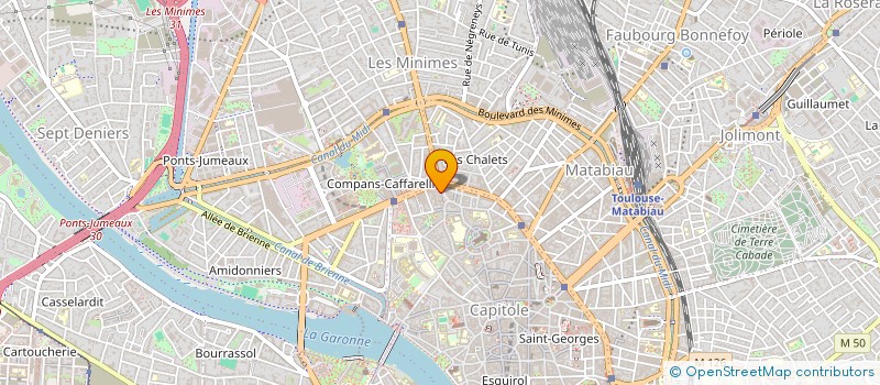 localisation de l'entreprise MONSIEUR PHILIPPE VIDAL à TOULOUSE