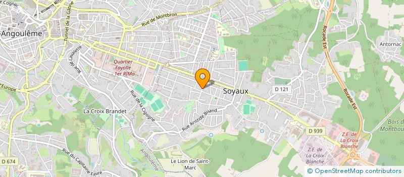 localisation de l'entreprise MONSIEUR PHILIPPE VIDAL à SOYAUX