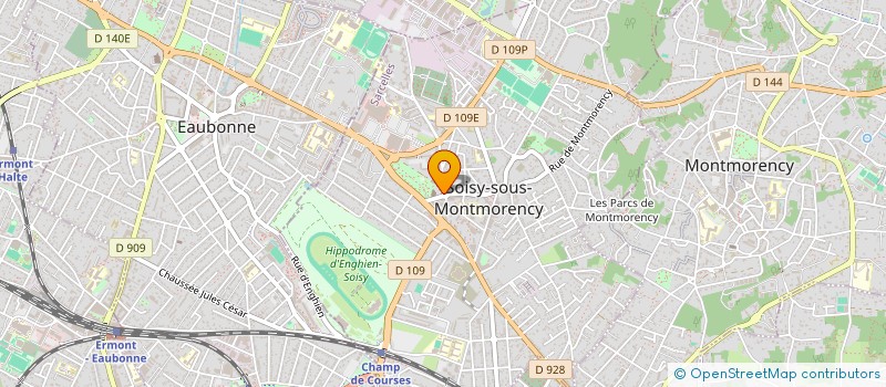 localisation de l'entreprise MONSIEUR PHILIPPE VIDALIE  SOISY-SOUS-MONTMORENCY