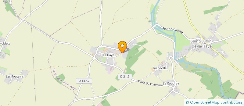 localisation de l'entreprise MONSIEUR PHILIPPE VIEIRA à SAINT-LUBIN-DE-LA-HAYE