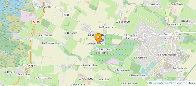 localisation de l'entreprise MONSIEUR PHILIPPE VIEL à SAINT-MARS-DU-DESERT