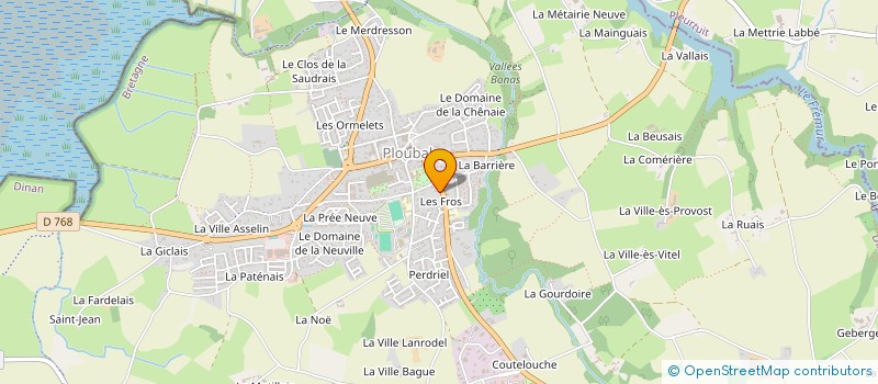 localisation de l'entreprise MONSIEUR PHILIPPE VIGNAUD  BEAUSSAIS-SUR-MER