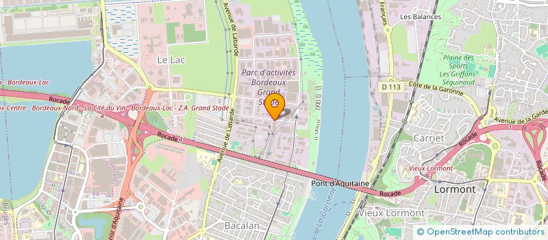 localisation de l'entreprise MONSIEUR PHILIPPE VIGNEAU à BORDEAUX