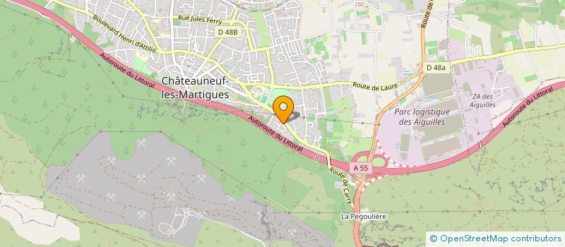 localisation de l'entreprise MONSIEUR PHILIPPE VIGNEAUX à CHATEAUNEUF-LES-MARTIGUES
