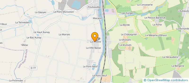 localisation de l'entreprise MONSIEUR PHILIPPE VIGNON à SAINT-MALO-DE-PHILY