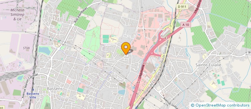 localisation de l'entreprise MONSIEUR PHILIPPE VIGOUROUX  CARBON-BLANC