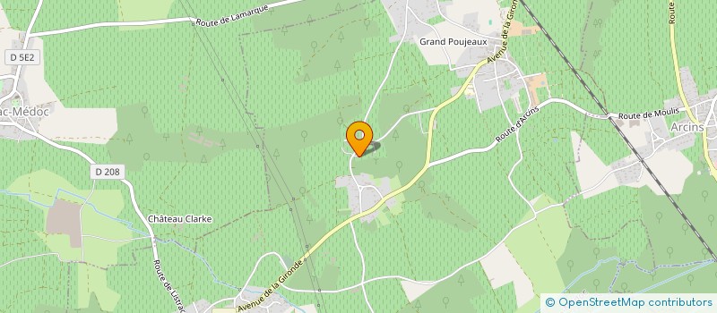 localisation de l'entreprise MONSIEUR PHILIPPE VILLAR  MOULIS-EN-MEDOC