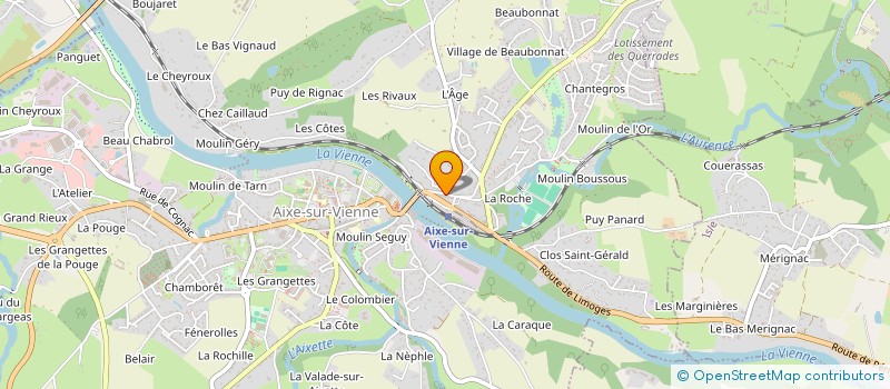localisation de l'entreprise MONSIEUR PHILIPPE VILLARD à AIXE-SUR-VIENNE