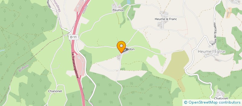 localisation de l'entreprise MONSIEUR PHILIPPE VILLEDIEU  HEUME-L EGLISE