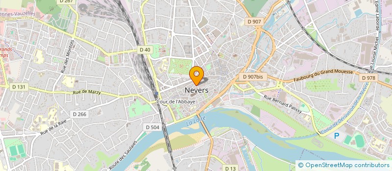 localisation de l'entreprise MONSIEUR PHILIPPE VILLENEUVE à NEVERS