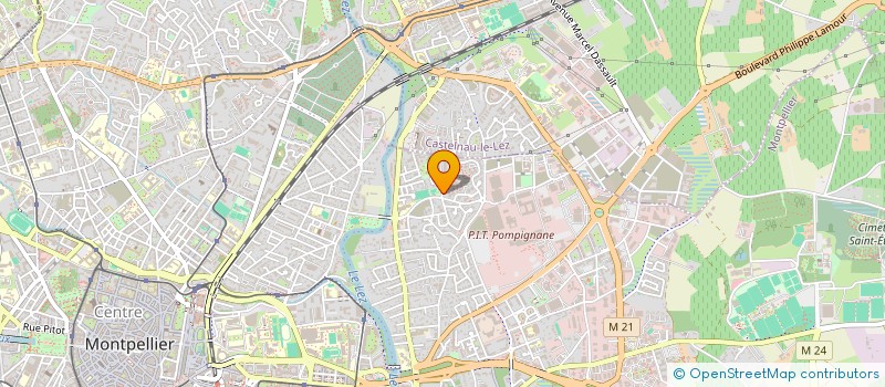 localisation de l'entreprise MONSIEUR PHILIPPE VILLETTE à MONTPELLIER