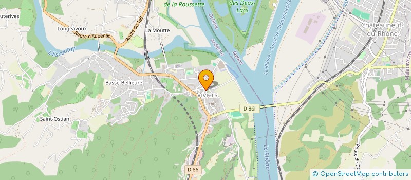 localisation de l'entreprise MONSIEUR PHILIPPE VILTIE à VIVIERS