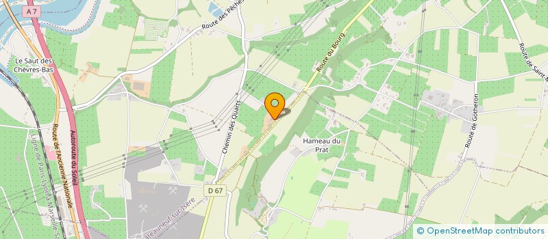 localisation de l'entreprise MONSIEUR PHILIPPE VINAY à CHATEAUNEUF-SUR-ISERE